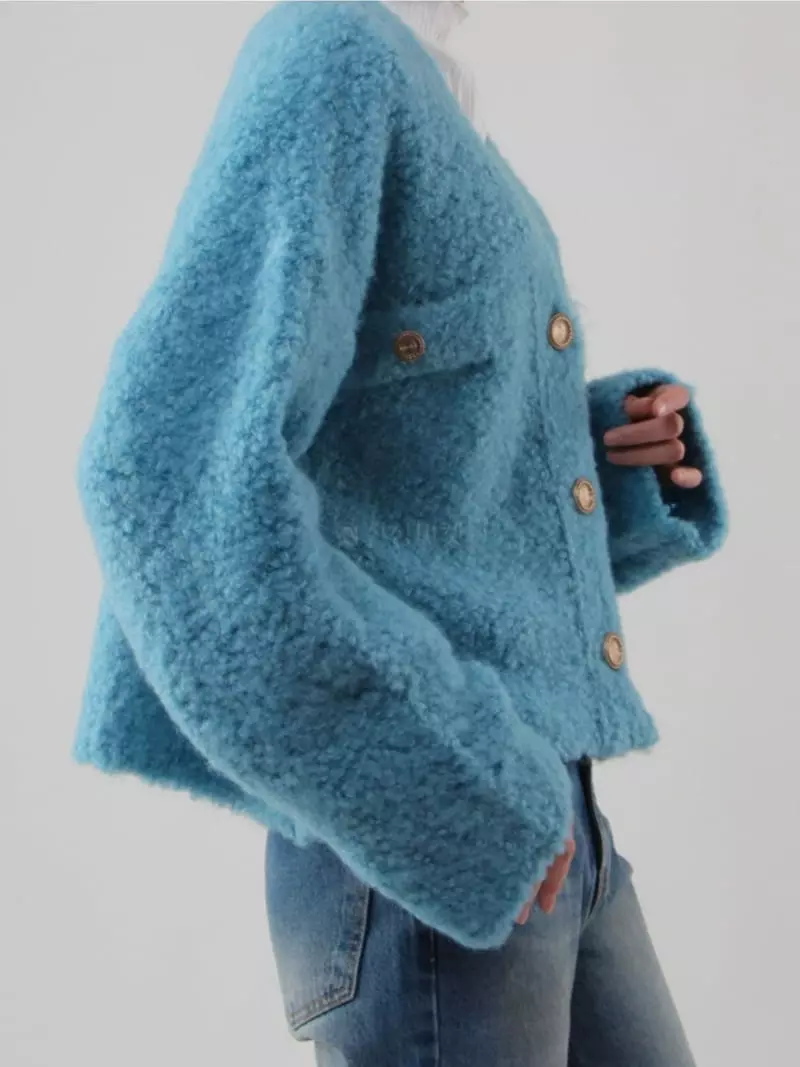 Ifuhouse - Korean Women Fashion - #momslook - Bookle Cardigan - 5