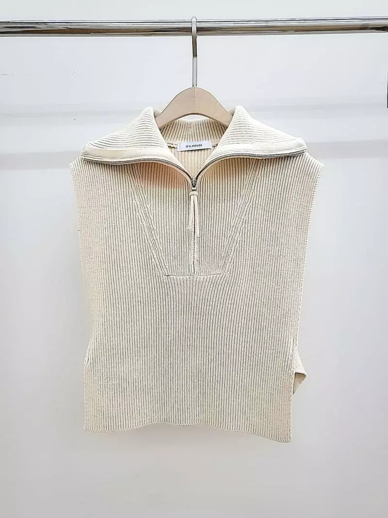 Ifuhouse - Korean Women Fashion - #momslook - Pine Vest - 12