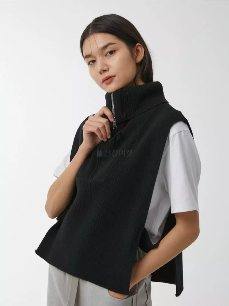 Ifuhouse - Korean Women Fashion - #momslook - Pine Vest - 6
