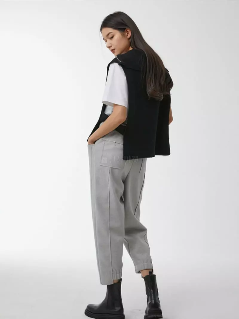 Ifuhouse - Korean Women Fashion - #momslook - Pine Vest - 8