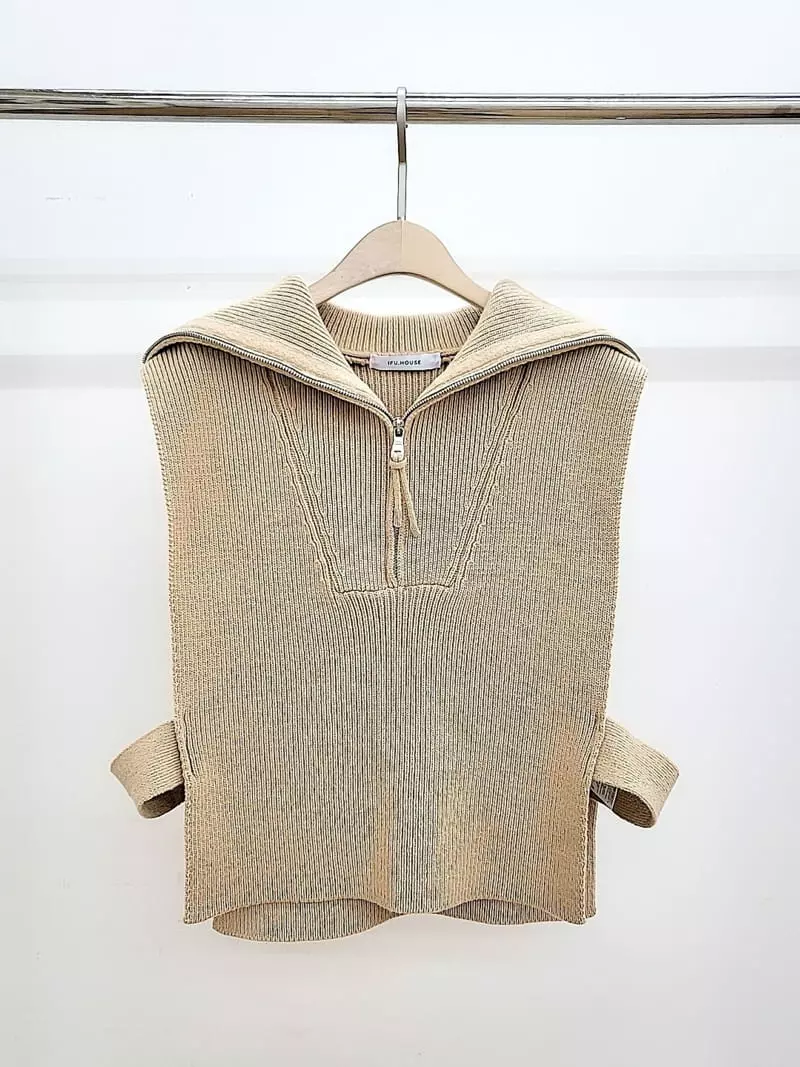 Ifuhouse - Korean Women Fashion - #womensfashion - Pine Vest - 11
