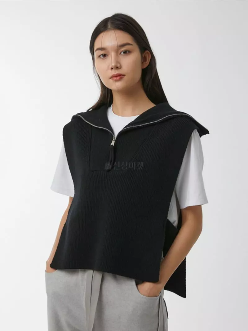 Ifuhouse - Korean Women Fashion - #womensfashion - Pine Vest - 5