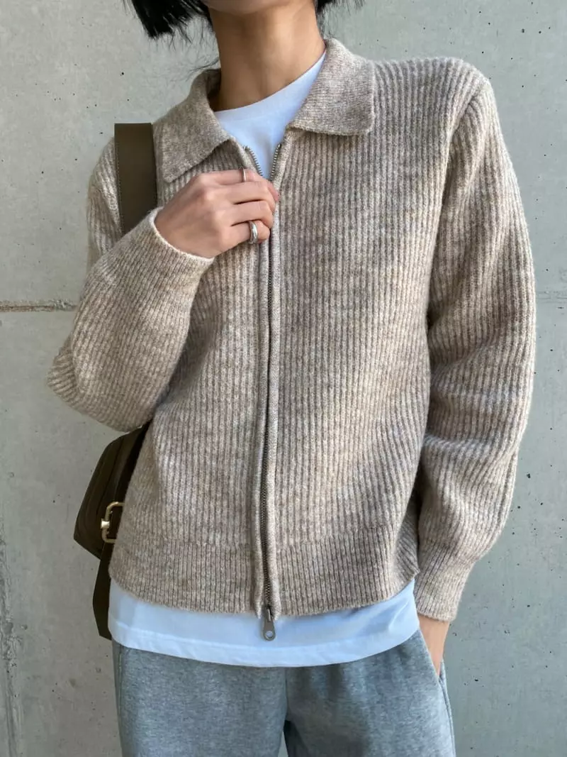 Imagine - Korean Women Fashion - #momslook - Tami Zip-up - 3