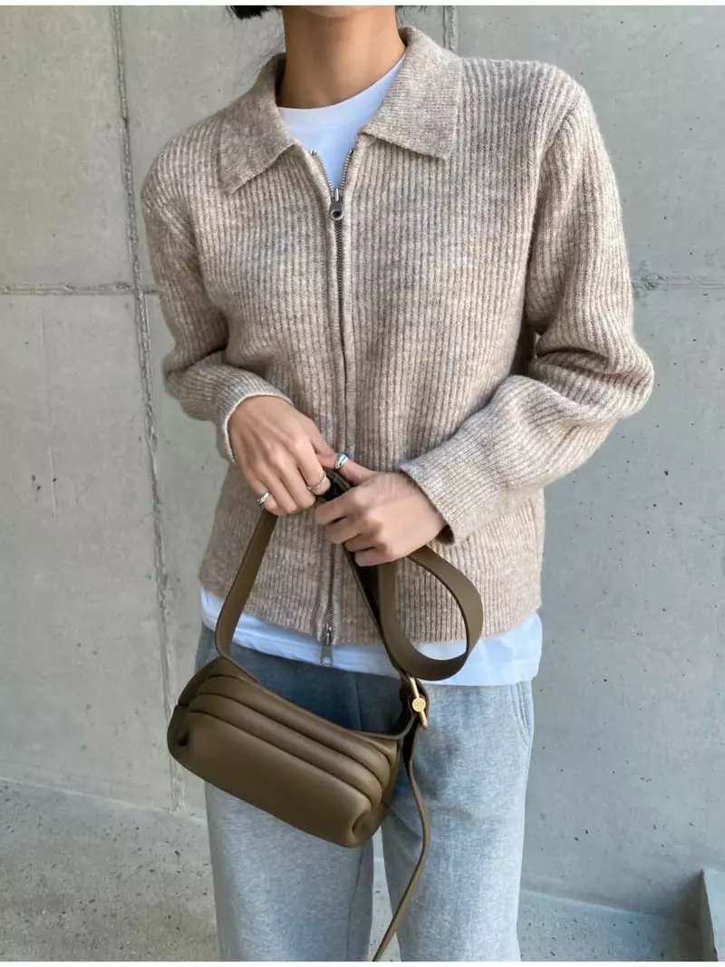 Imagine - Korean Women Fashion - #momslook - Tami Zip-up - 5
