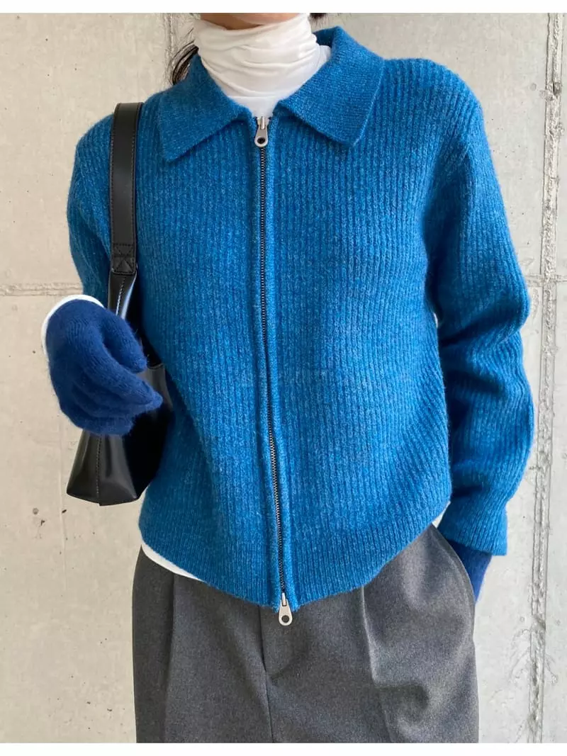 Imagine - Korean Women Fashion - #momslook - Tami Zip-up - 7