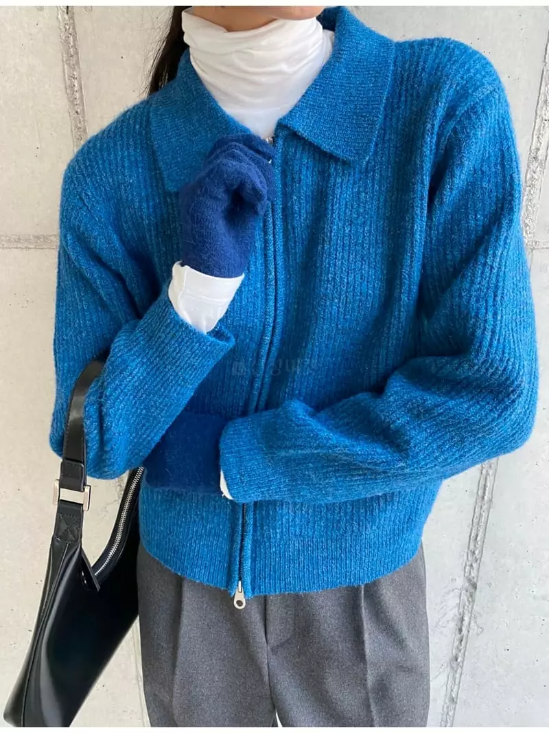 Imagine - Korean Women Fashion - #momslook - Tami Zip-up - 8