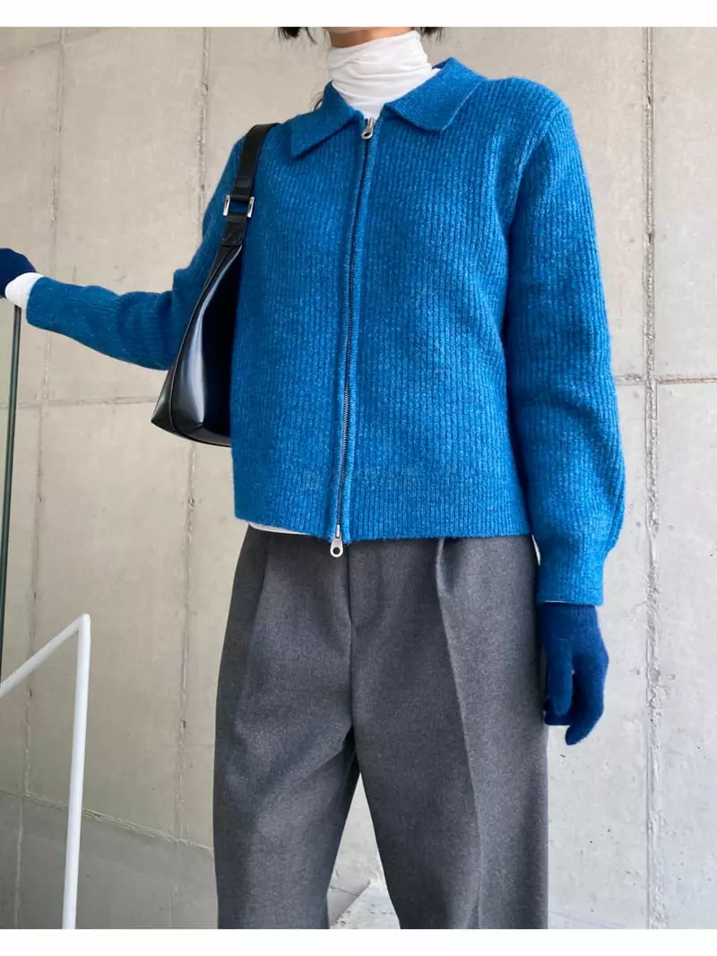 Imagine - Korean Women Fashion - #momslook - Tami Zip-up - 9