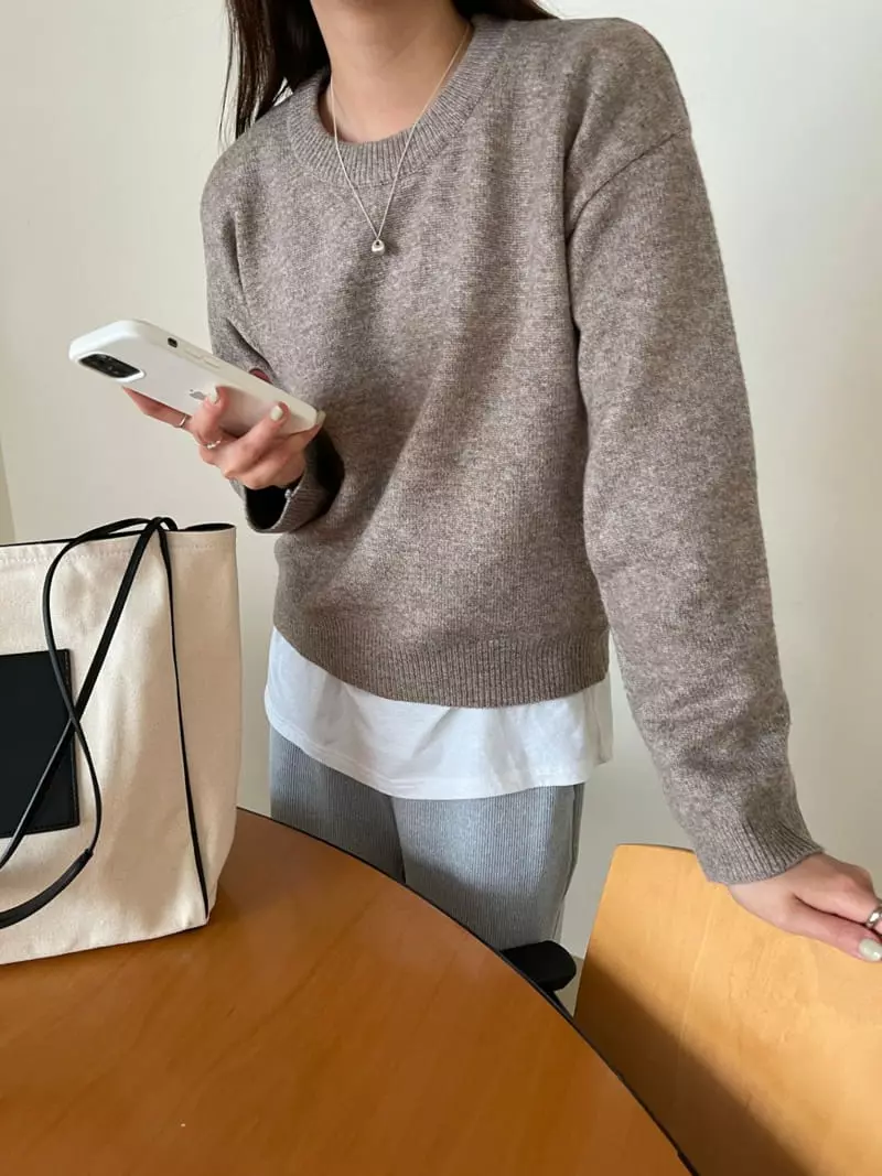 Imagine - Korean Women Fashion - #momslook - Bichon Whole Gament Cardigan - 2