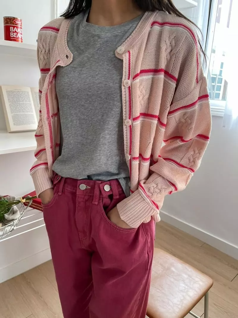 Imagine - Korean Women Fashion - #momslook - Blf Cardigan