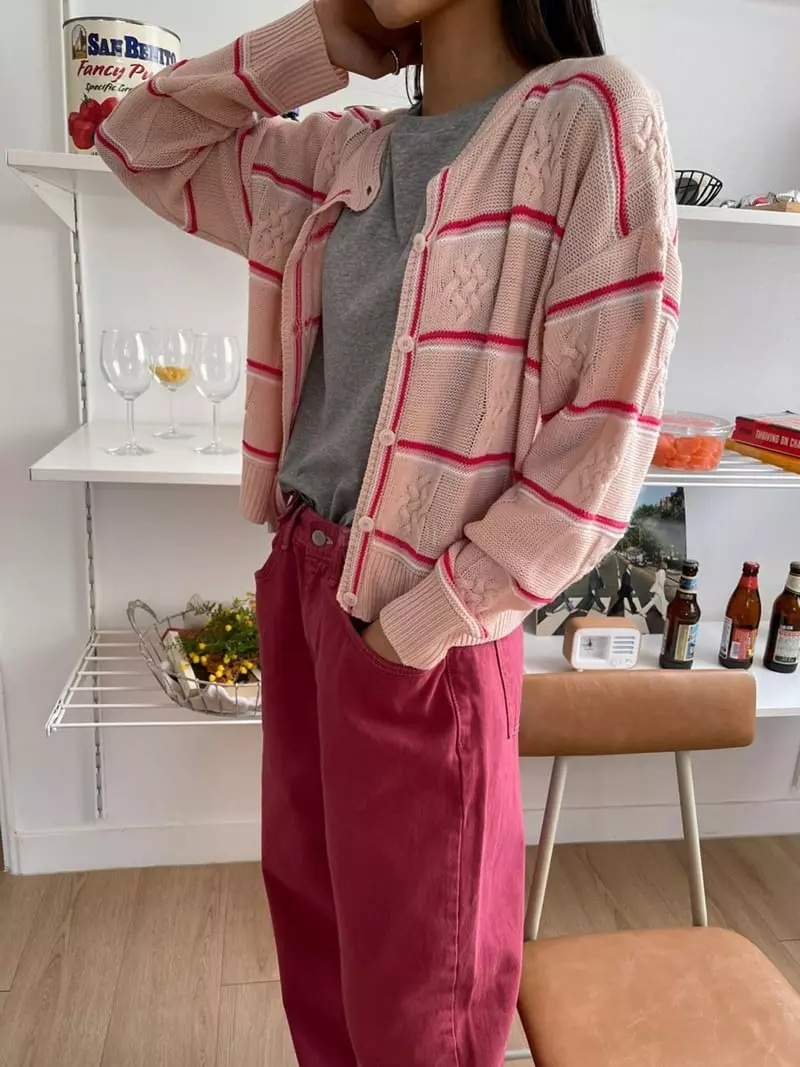 Imagine - Korean Women Fashion - #momslook - Blf Cardigan - 3