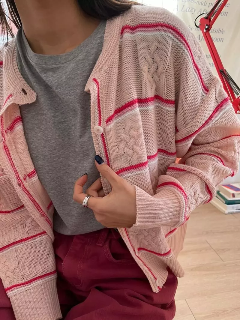 Imagine - Korean Women Fashion - #restrostyle - Blf Cardigan - 10