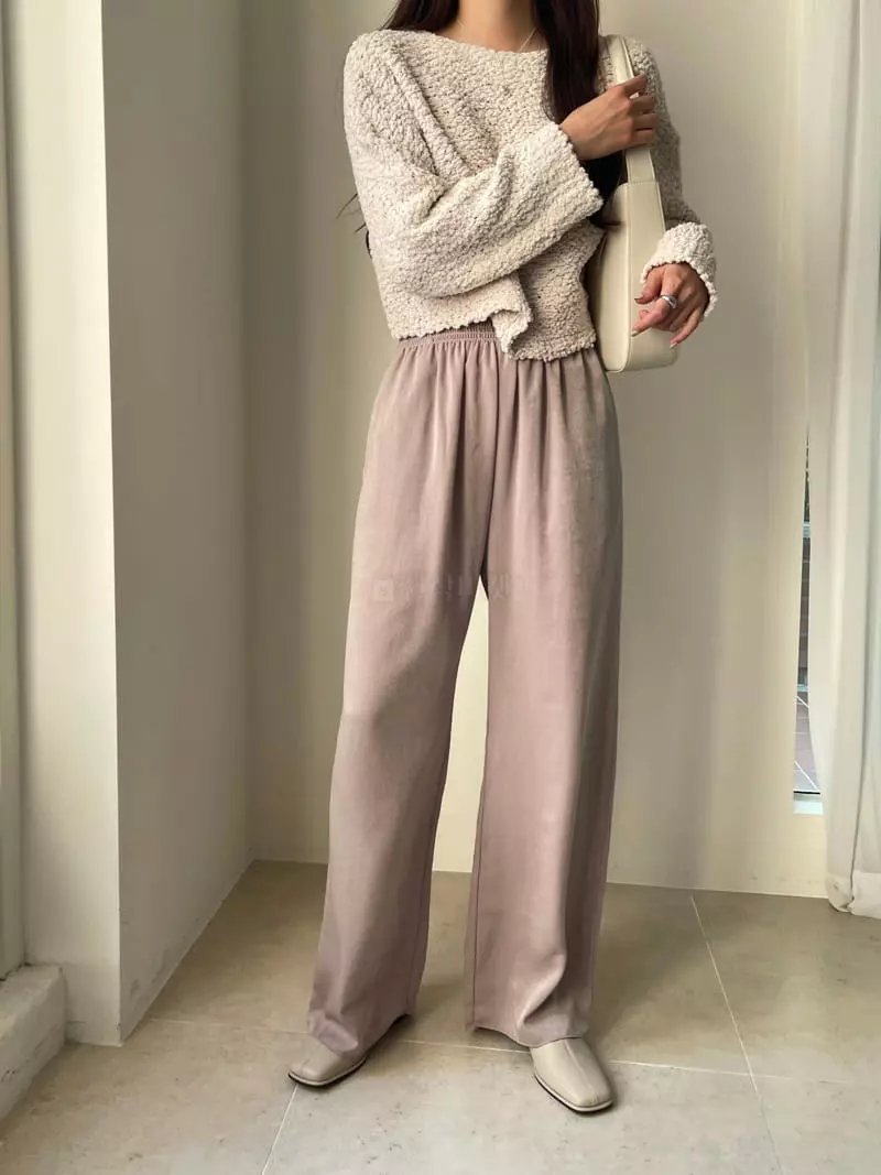 Imagine - Korean Women Fashion - #shopsmall - Boat Knit Tee - 11