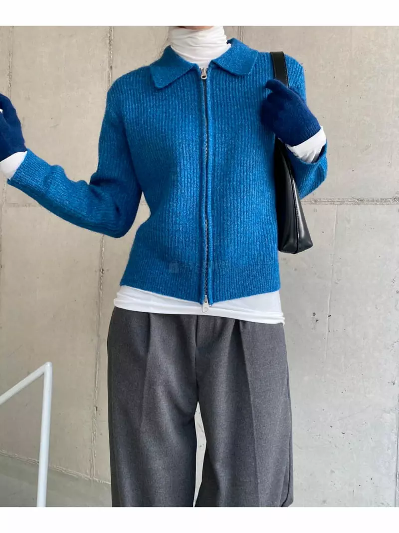 Imagine - Korean Women Fashion - #vintagekidsstyle - Tami Zip-up - 12