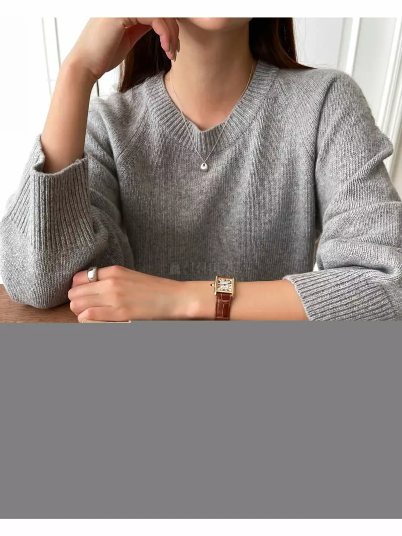Imagine - Korean Women Fashion - #womensfashion - Hally Knit Tee - 6