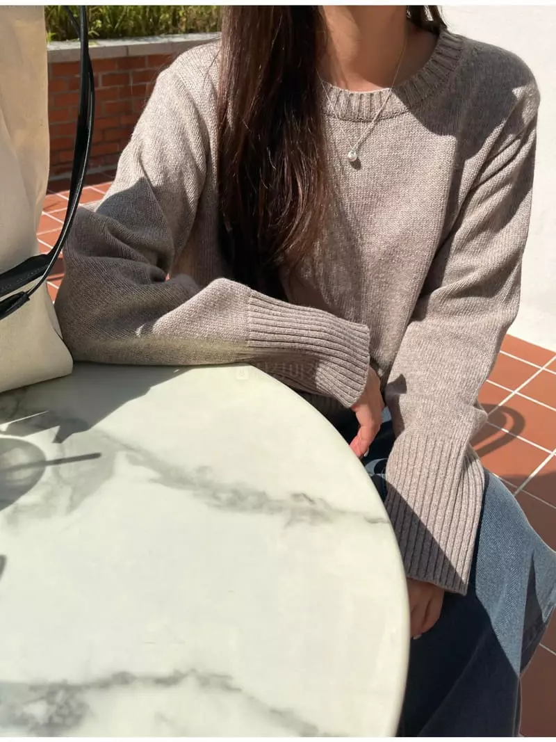 Imagine - Korean Women Fashion - #womensfashion - French Knit Tee