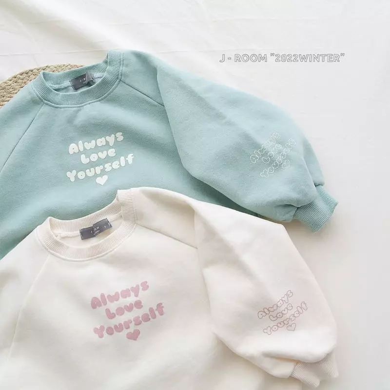 J-Room - Korean Children Fashion - #childofig - Love Raglan Sweatshirt