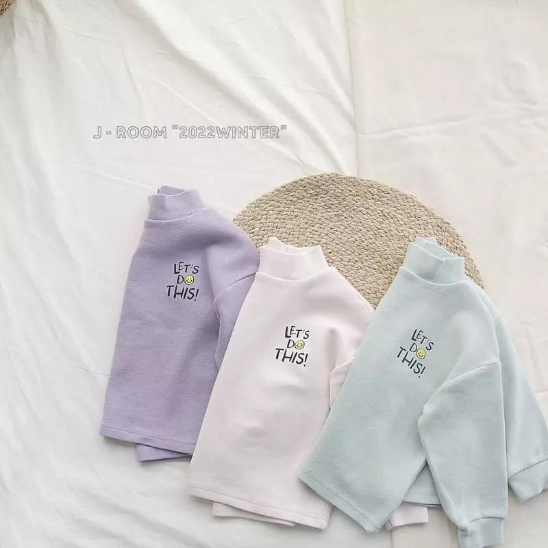 J-Room - Korean Children Fashion - #magicofchildhood - Let’s Peach Fleece Half Tee