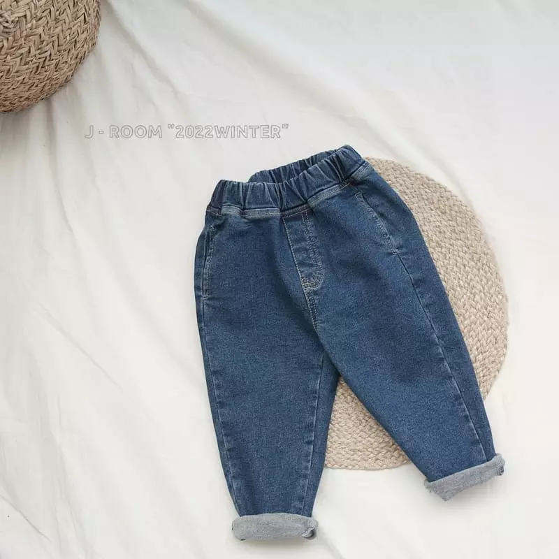 J-Room - Korean Children Fashion - #magicofchildhood - Fleece Span Jenas - 4