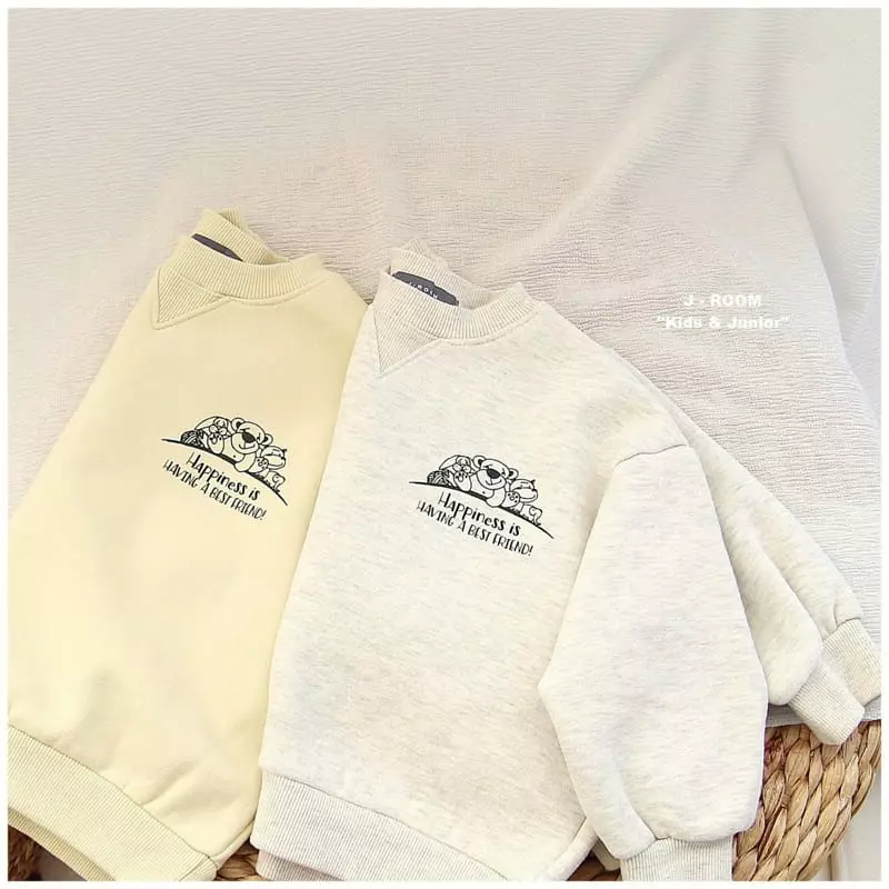 J-Room - Korean Children Fashion - #minifashionista - Animal Sweatshirt