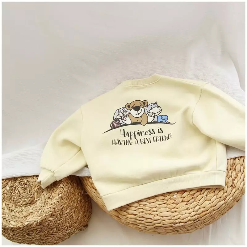 J-Room - Korean Children Fashion - #stylishchildhood - Animal Sweatshirt - 5