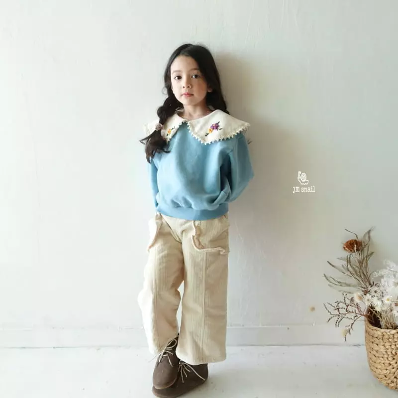 JM Snail - Korean Children Fashion - #Kfashion4kids - Pocket Frill Pants - 2