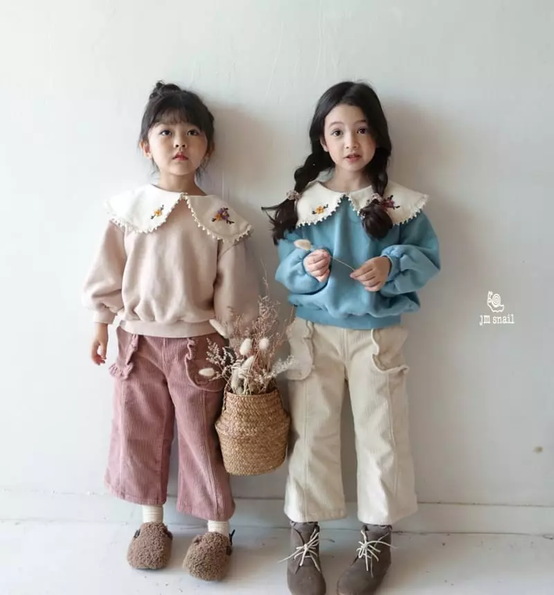 JM Snail - Korean Children Fashion - #childofig - Pocket Frill Pants - 8