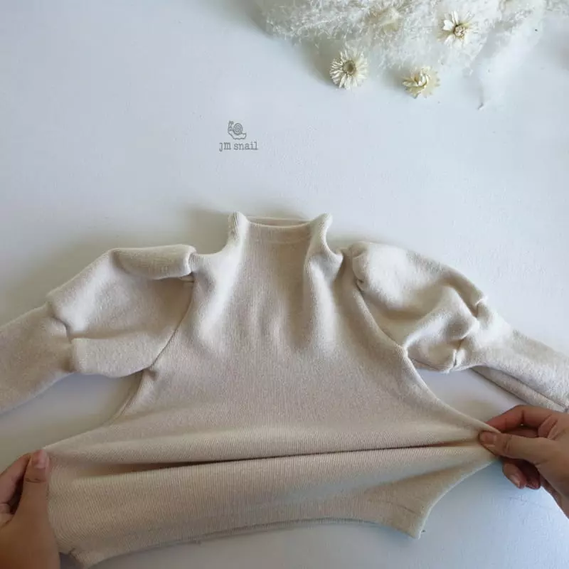 JM Snail - Korean Children Fashion - #fashionkids - Hine Puff Tee - 3