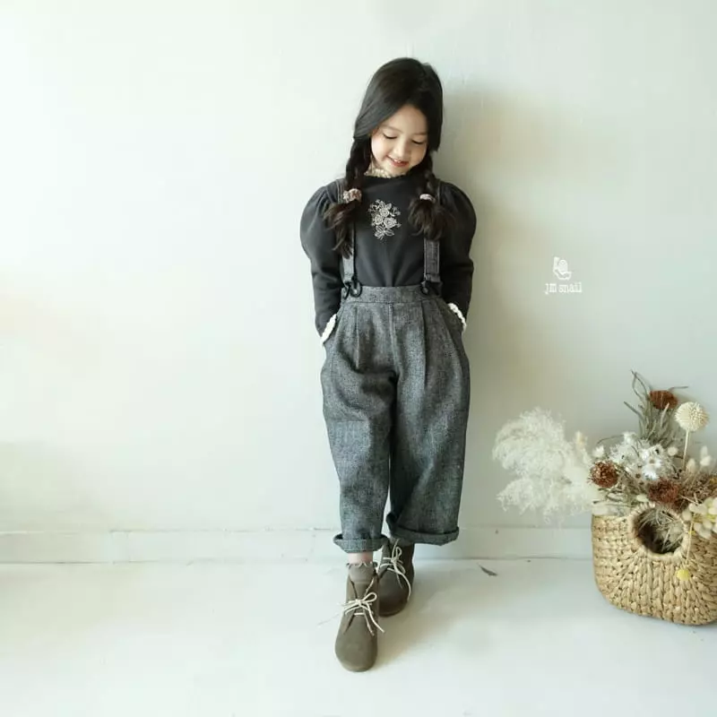 JM Snail - Korean Children Fashion - #kidsshorts - Herringbone Pants - 2
