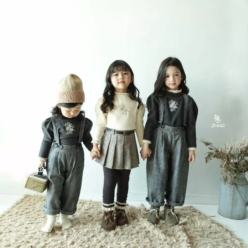 JM Snail - Korean Children Fashion - #kidsstore - Herringbone Pants - 3
