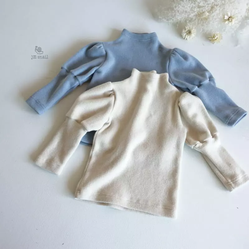 JM Snail - Korean Children Fashion - #kidzfashiontrend - Hine Puff Tee - 6