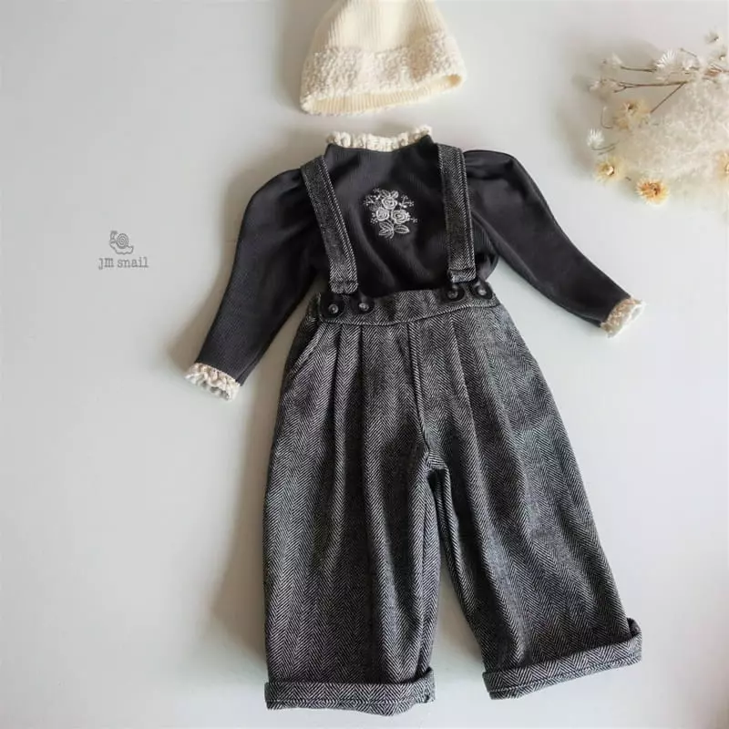JM Snail - Korean Children Fashion - #littlefashionista - Herringbone Pants - 6