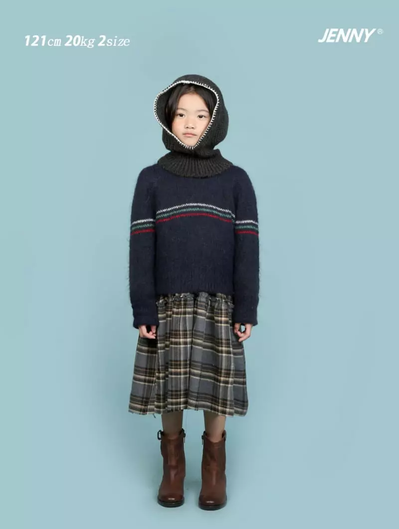 JM Snail - Korean Children Fashion - #littlefashionista - Line Baraclava - 5