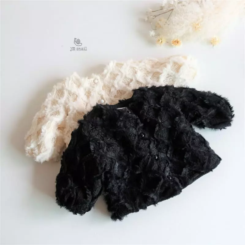 JM Snail - Korean Children Fashion - #magicofchildhood - Lace Mink Jacket - 6