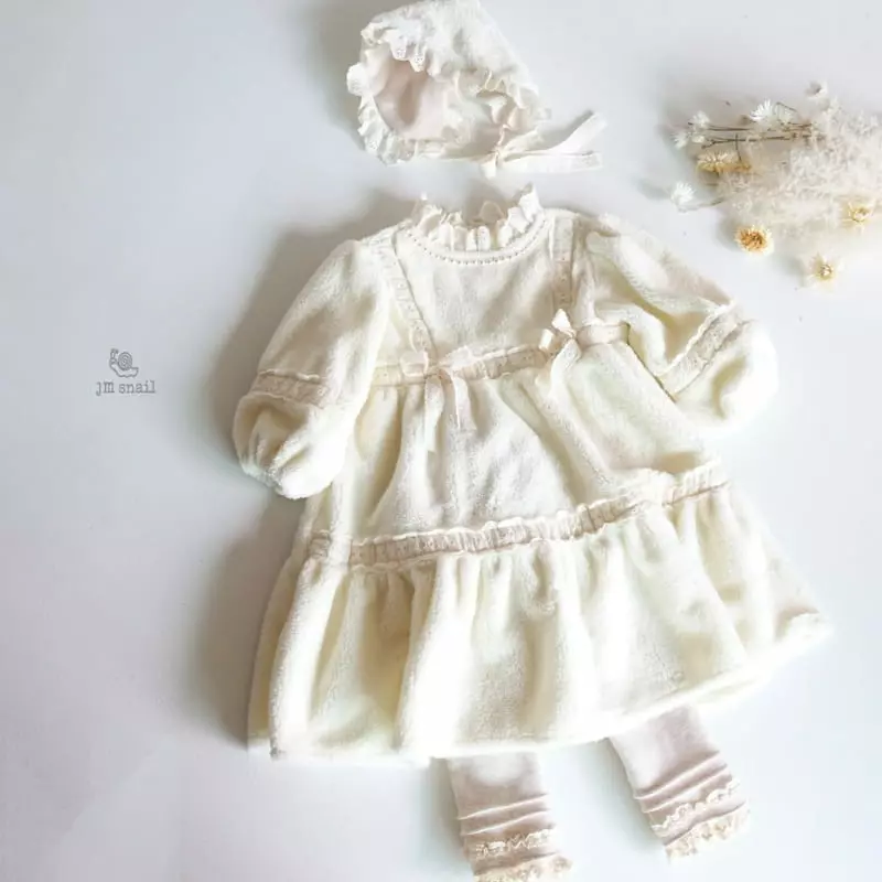 JM Snail - Korean Children Fashion - #prettylittlegirls - Pearl One-piece - 8