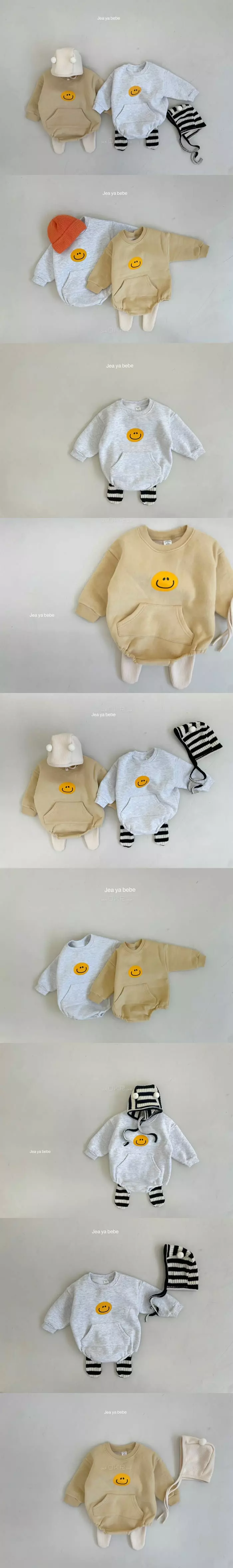 Jeaya & Mymi - Korean Baby Fashion - #babyboutique - Smile Bodysuit