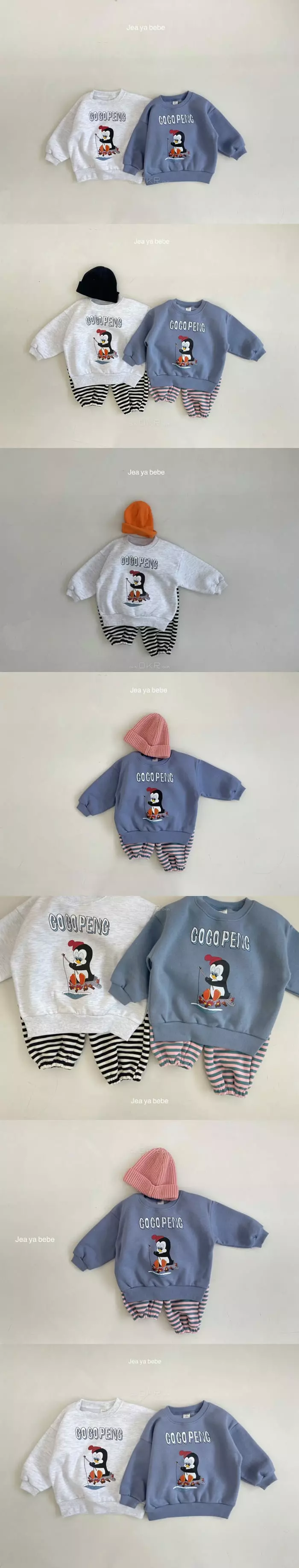 Jeaya & Mymi - Korean Children Fashion - #littlefashionista - Snow Sweatshirt