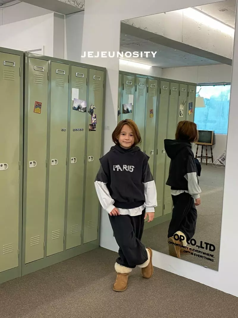 Jejeunosity - Korean Children Fashion - #discoveringself - Boxer Hoody - 10