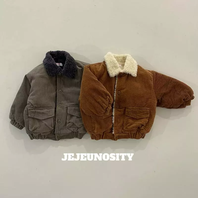 Jejeunosity - Korean Children Fashion - #fashionkids - Rib Gloves Jacket