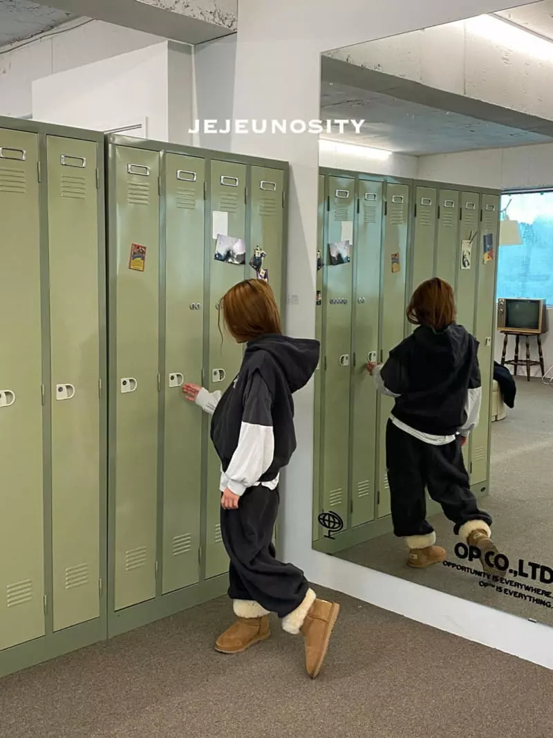 Jejeunosity - Korean Children Fashion - #kidsshorts - Boxer Hoody - 12