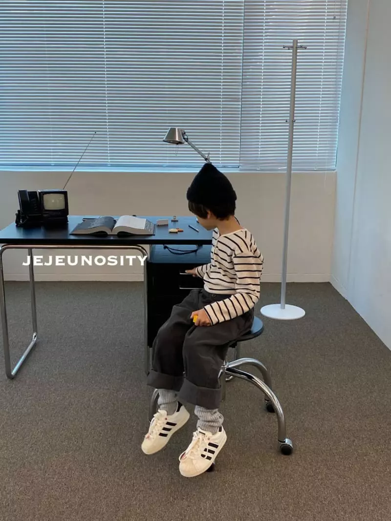 Jejeunosity - Korean Children Fashion - #kidsstore - Clover Button Tee - 11