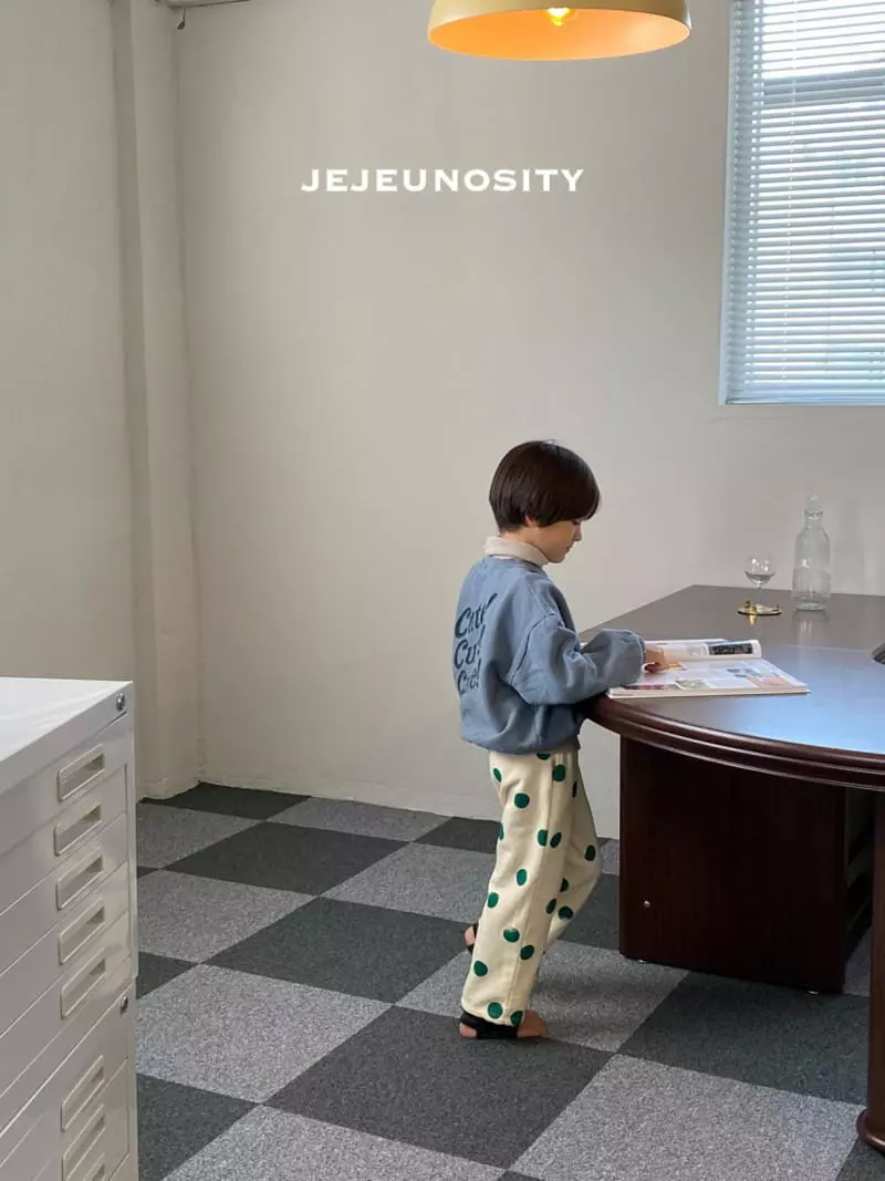 Jejeunosity - Korean Children Fashion - #Kfashion4kids - Gre Dot Pants - 4