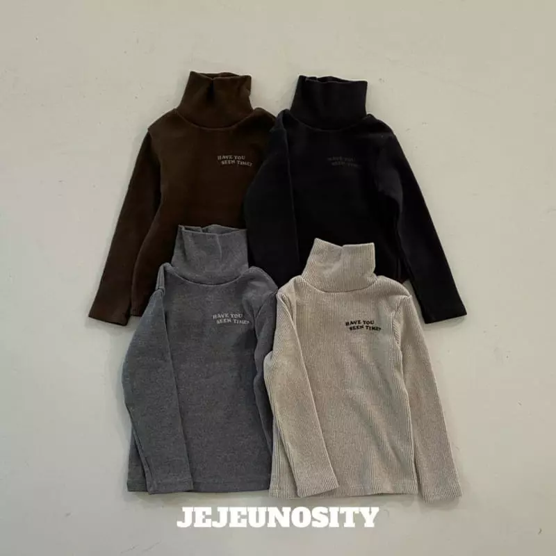 Jejeunosity - Korean Children Fashion - #todddlerfashion - Intter Turtleneck Tee