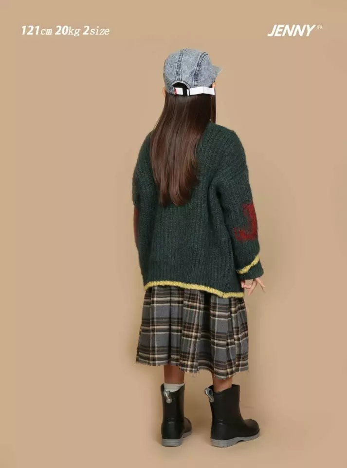 Jenny Basic - Korean Children Fashion - #Kfashion4kids - Check One-piece - 7