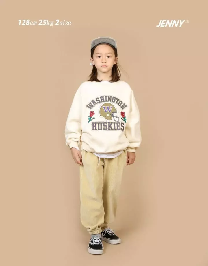 Jenny Basic - Korean Children Fashion - #Kfashion4kids - Haki Sweatshirt - 6
