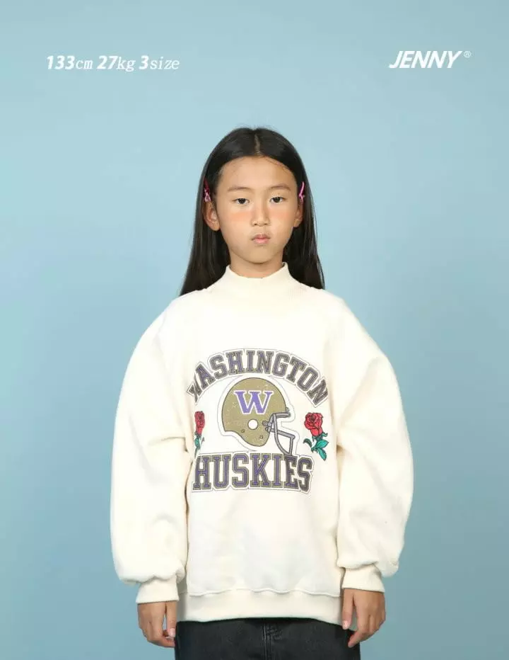 Jenny Basic - Korean Children Fashion - #fashionkids - Haki Sweatshirt - 2