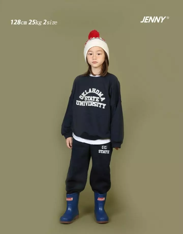 Jenny Basic - Korean Children Fashion - #kidsshorts - Yuni Fleece Sweatshirt - 2