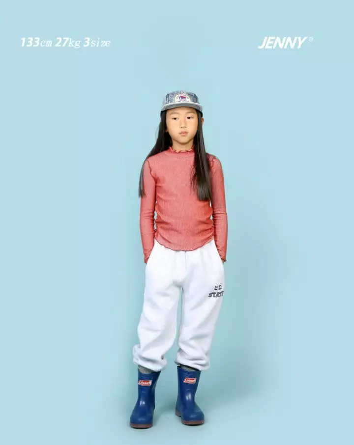 Jenny Basic - Korean Children Fashion - #kidsshorts - Bia Half Turtleneck Tee