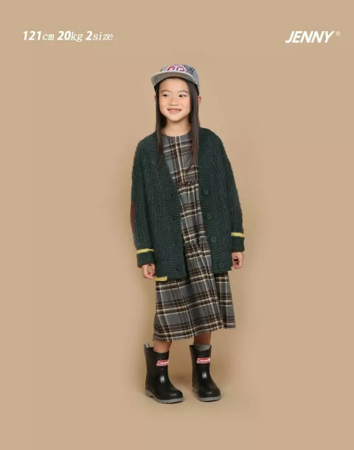 Jenny Basic - Korean Children Fashion - #kidsstore - Check One-piece - 5