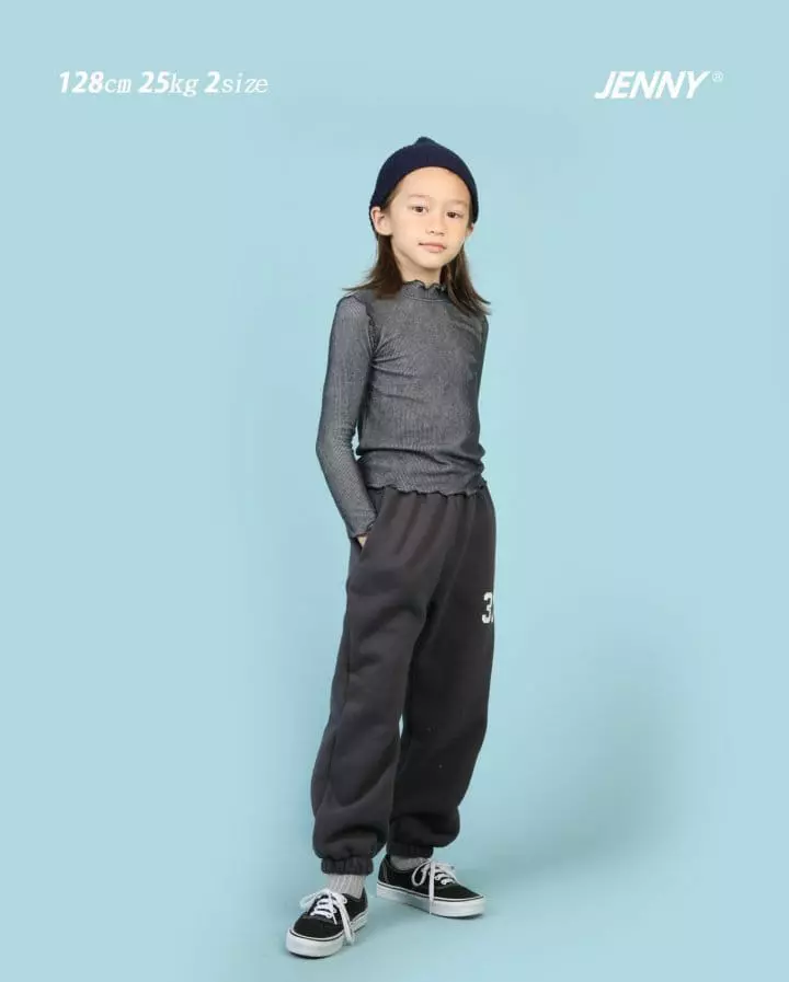 Jenny Basic - Korean Children Fashion - #kidsstore - Bia Half Turtleneck Tee - 2