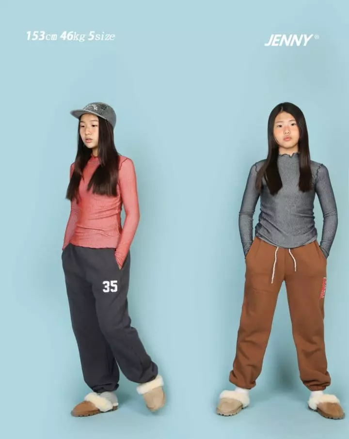 Jenny Basic - Korean Children Fashion - #littlefashionista - Bia Half Turtleneck Tee - 5